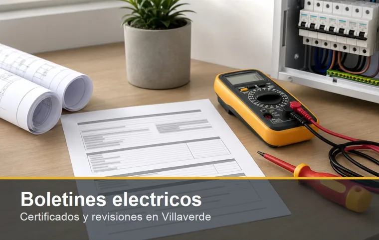 Boletines electricos en Villaverde